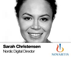 Sarah Christensen, Nordic Digital Director, Novartis
